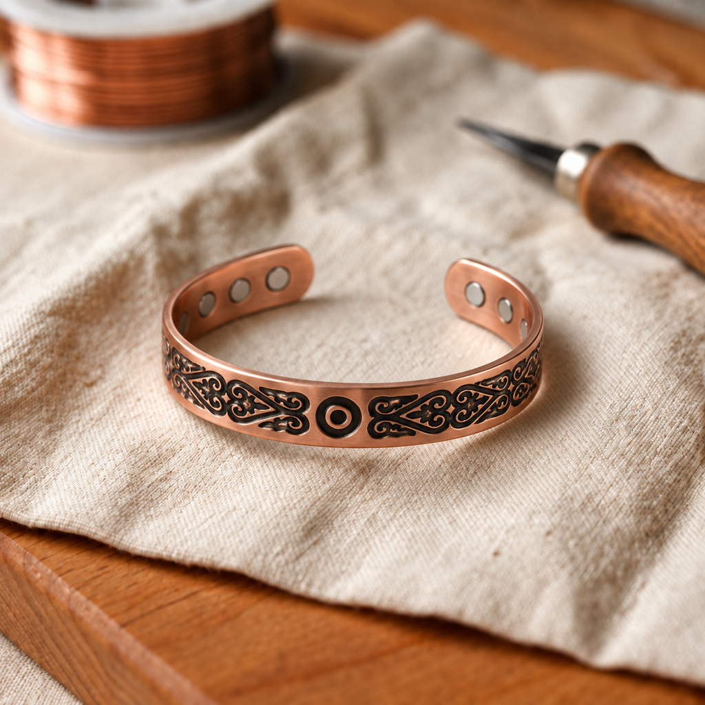 Verdigris Copper Bracelet