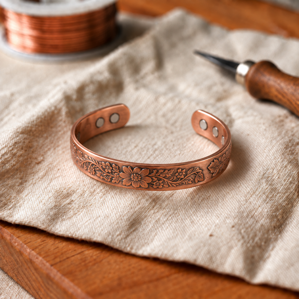 Cinder Copper Bracelet