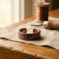 Copper Soul Fern Copper Ring