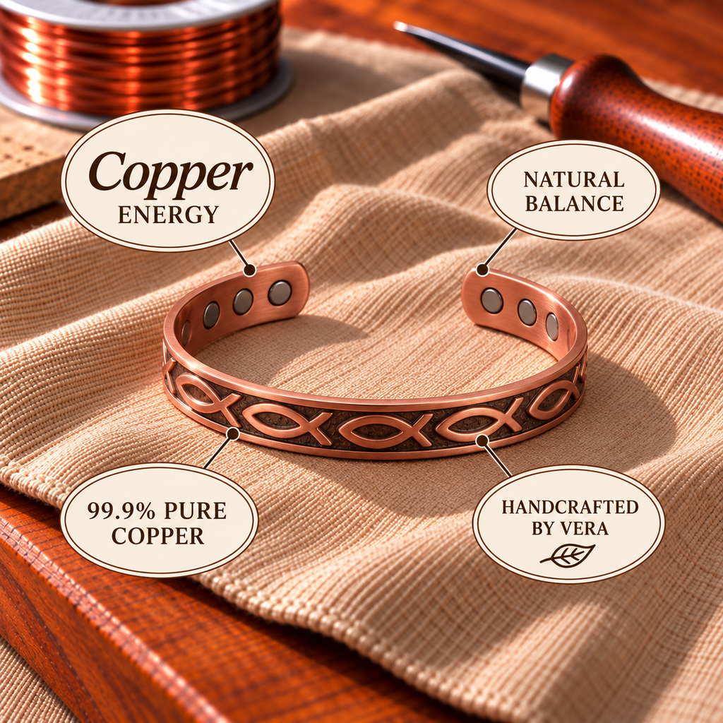 Magnetic Bracelet – Ichthus Fish