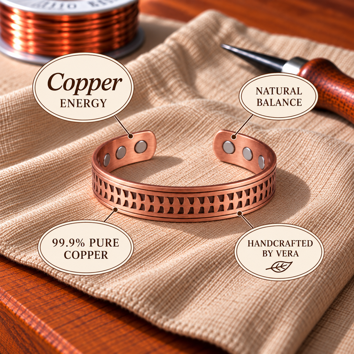 Magnetic Bracelet – Arrow