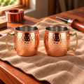 Copper Coffee Shot Mugs – Set of 2