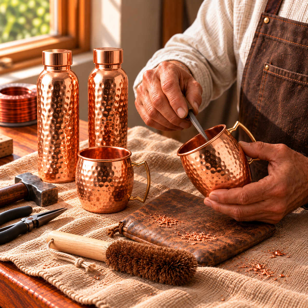 Copper Daily Ritual Set