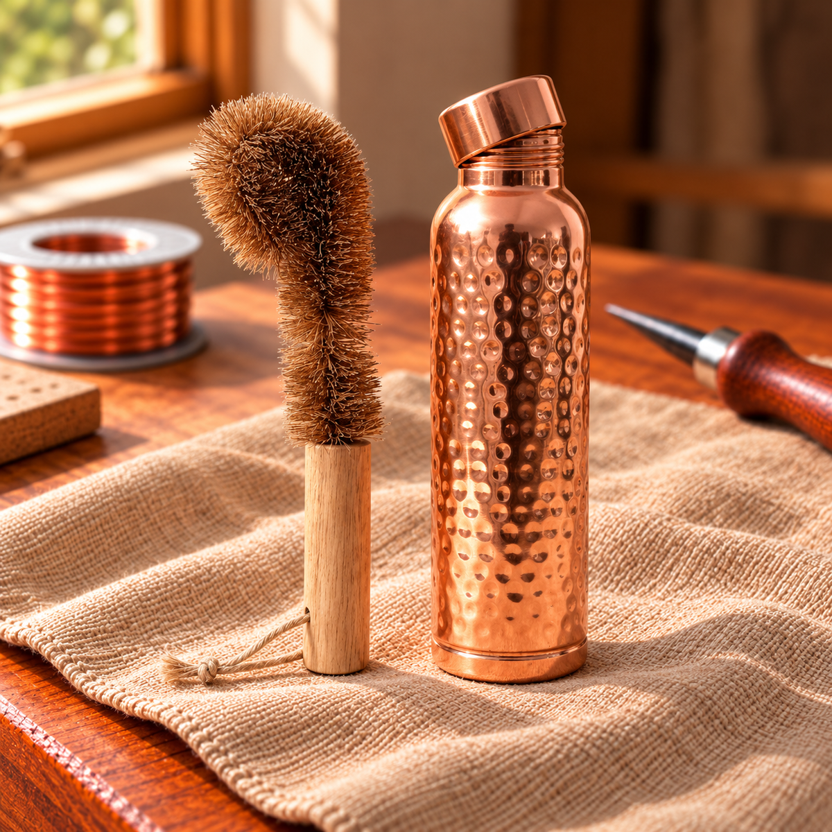 Copper Care Brush