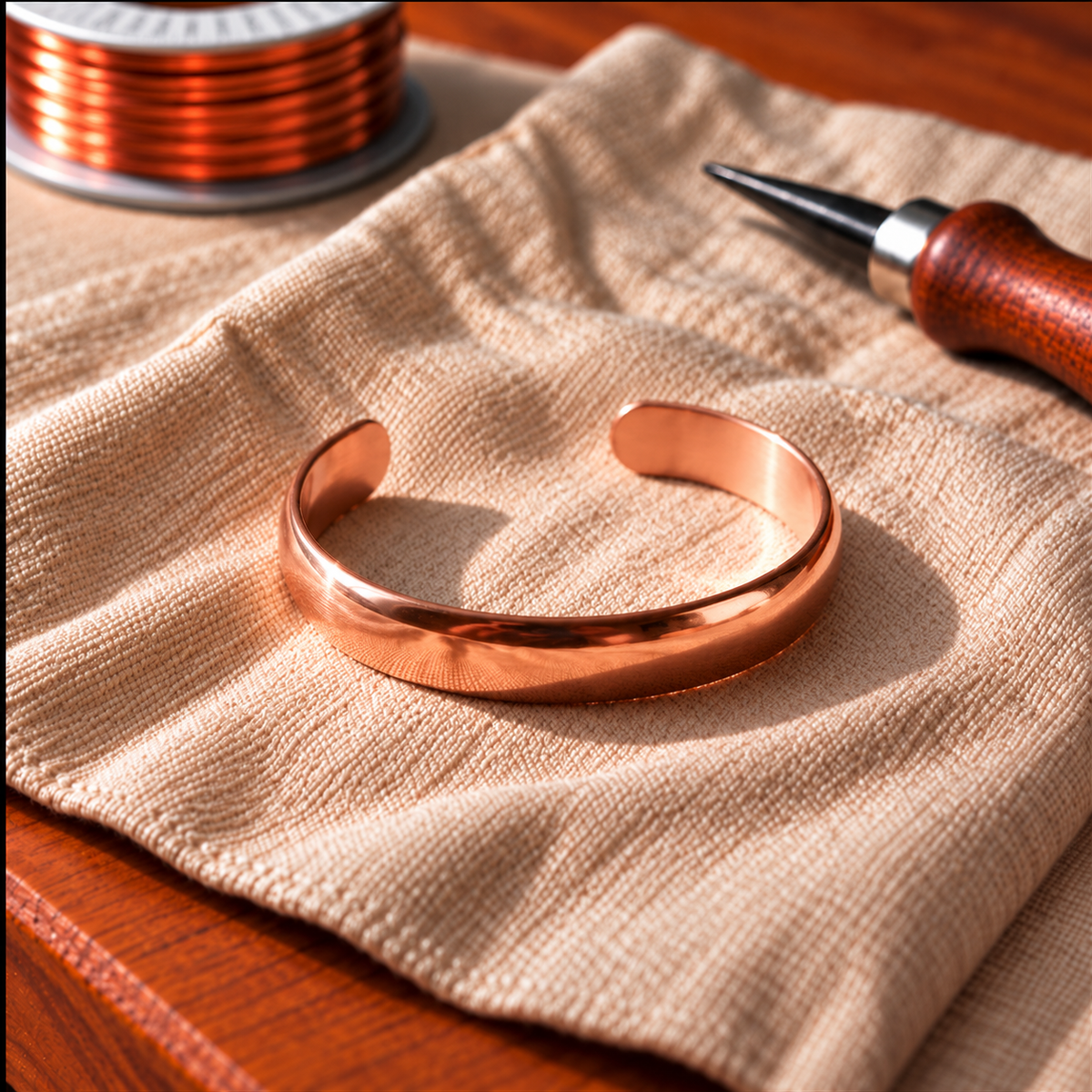 Tide Copper Bracelet