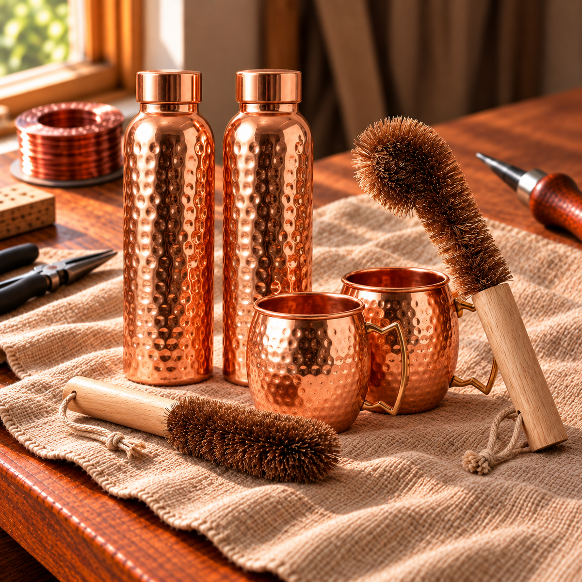 Copper Daily Ritual Set