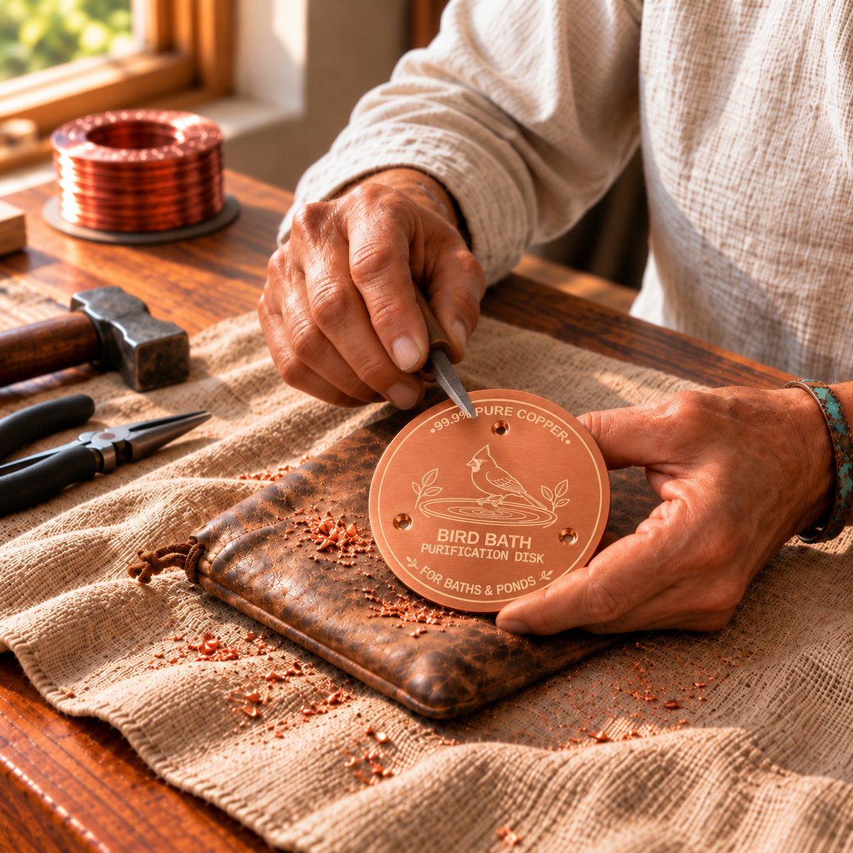 Copper Disc 99.9%